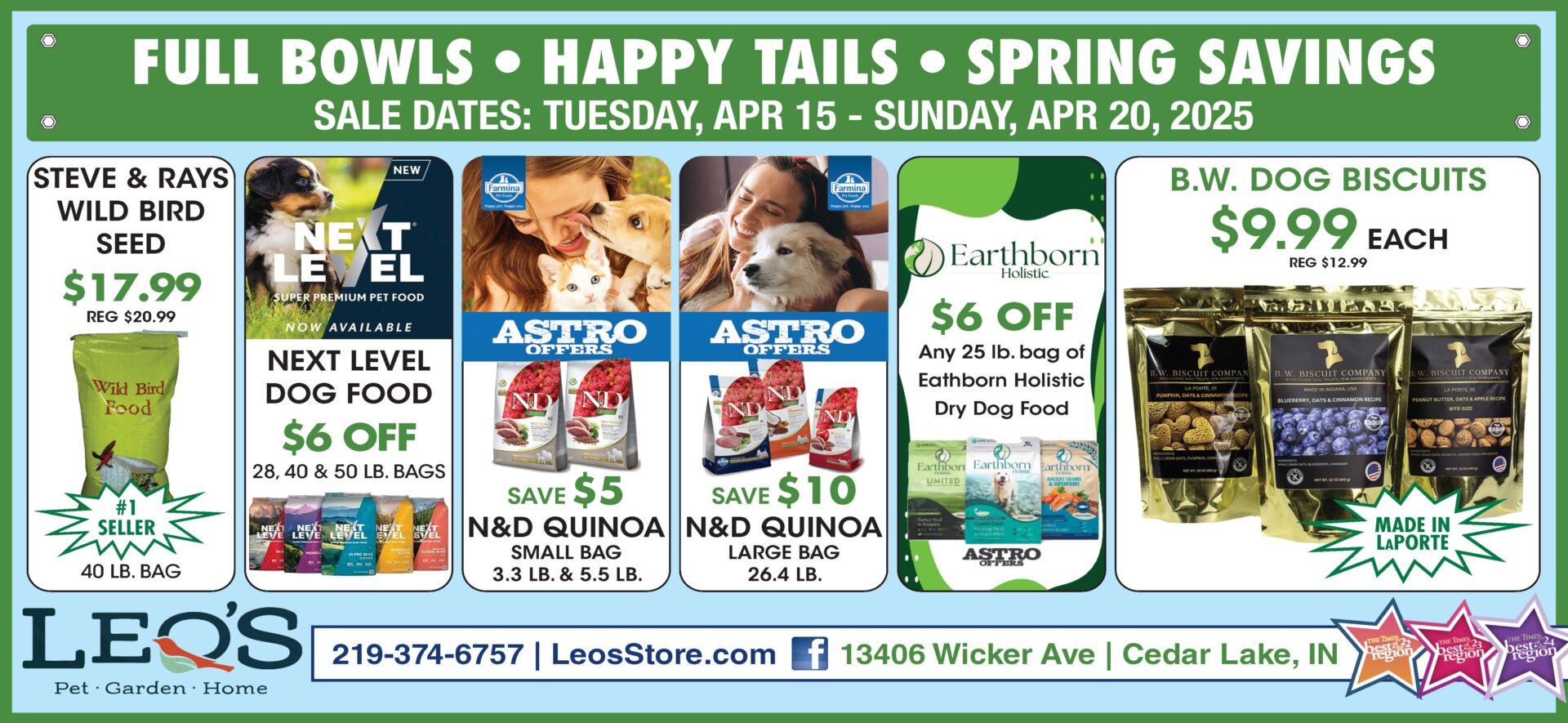 April Specials Page 2