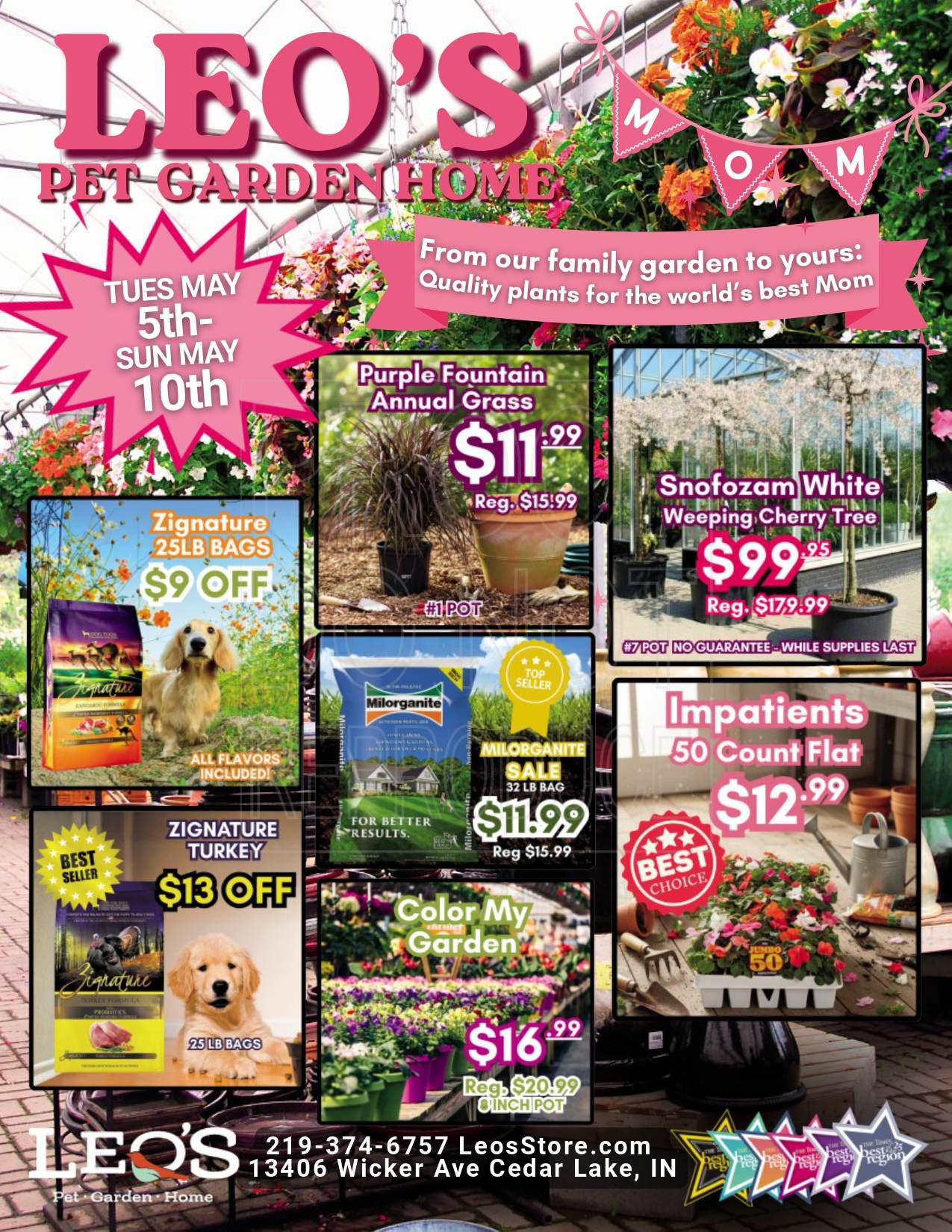 May Specials